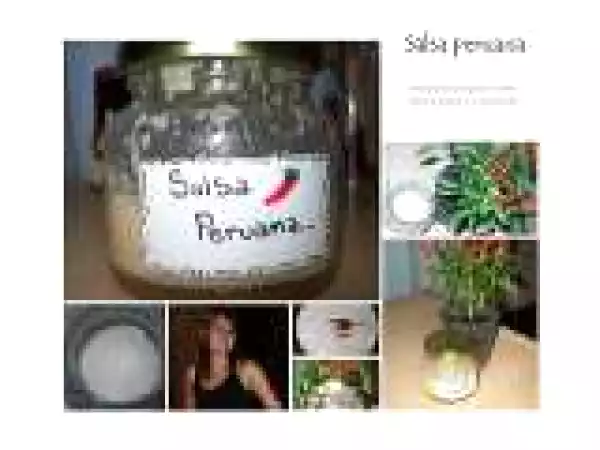 Receta Salsa picante peruana.