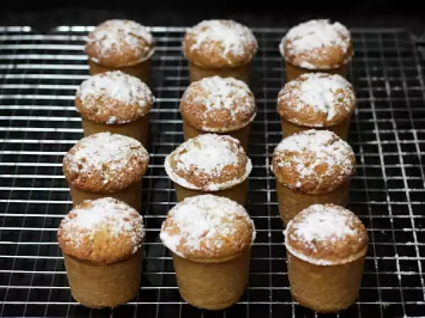 Receta Cubiletes de almendras y jerez