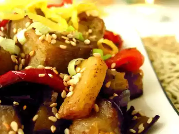 Receta Berenjena con especias