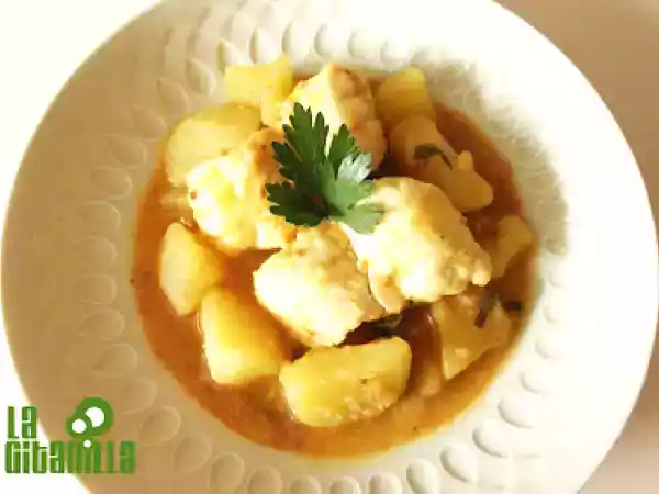 Receta Suquet de rape