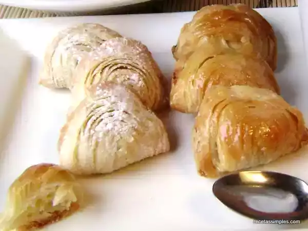 Receta Empanaditas dulces de hojaldre