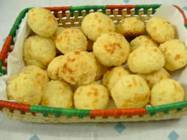 Receta Pãezinhos de tapioca