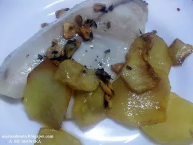 Receta Filetes de tilapia al horno con patatas