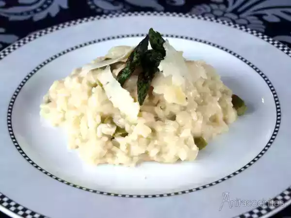 Receta Risotto de espárragos y parmesano