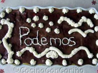 Receta Tarta de chocolate y galletas... podemos!!!