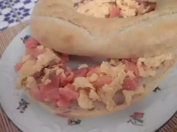 Receta Rosca de salmón