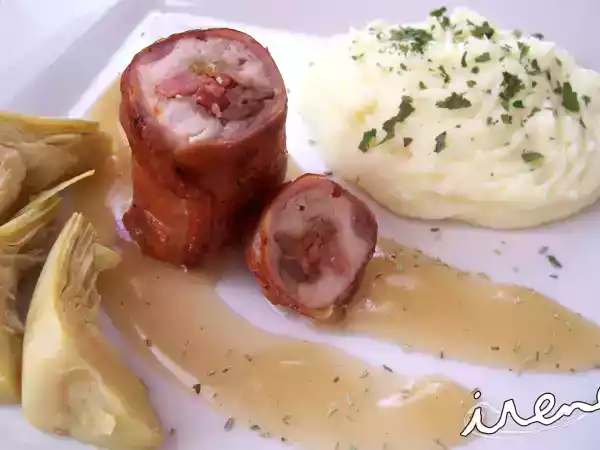 Receta Conejo relleno
