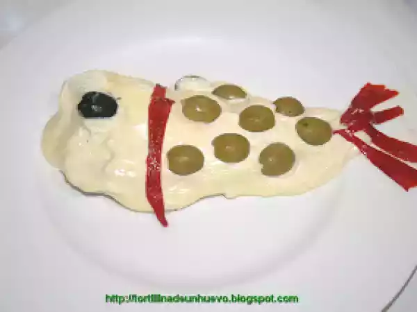 Receta Pescadilla con mayonesa