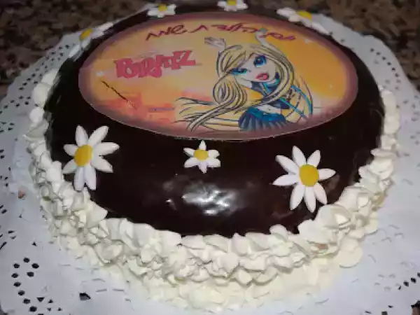 Receta Tarta cumpleaños bratz