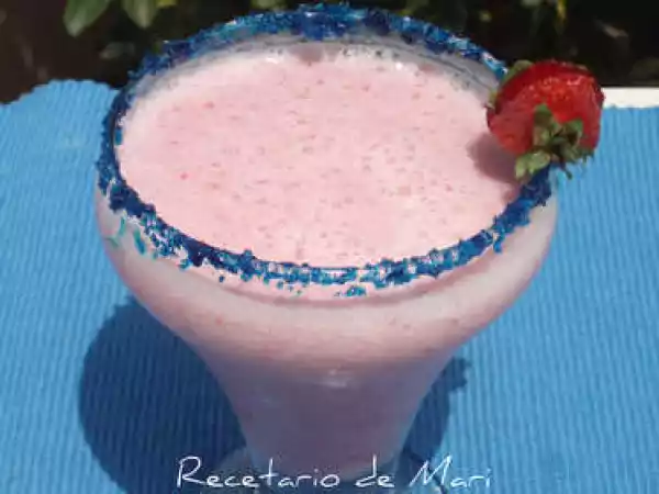 Receta Batido de melón y fresas