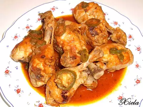 Receta Pollo jalapeño.