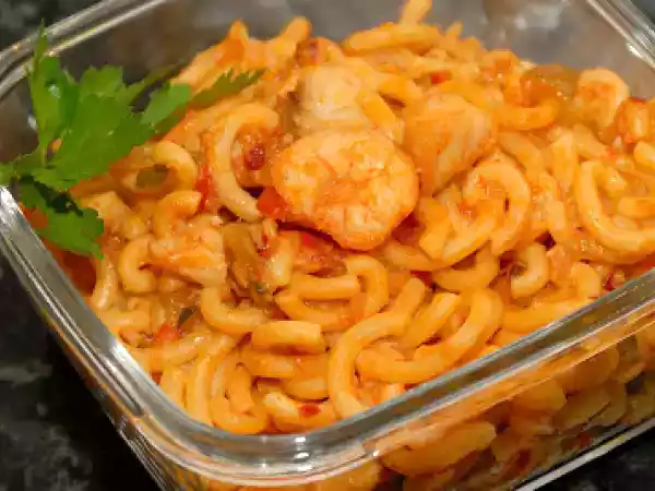 Receta Fideuá express