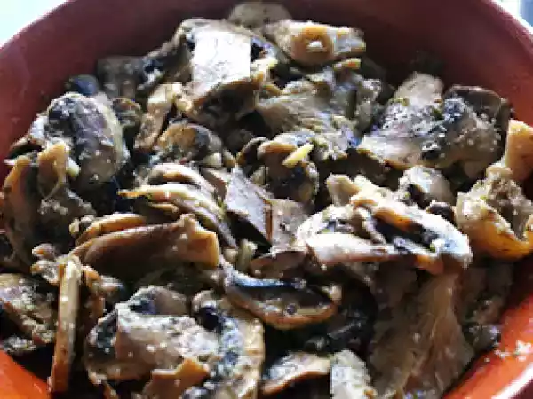 Receta Champiñones al ajillo