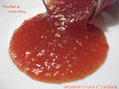 Receta Mermelada de tomate cherry