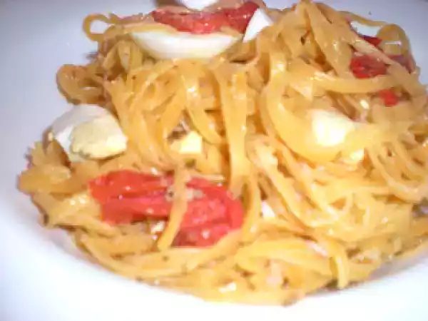 Receta Pasta italiana a la naranja