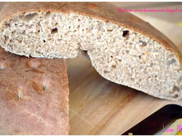 Receta Pan de escanda (espelta).