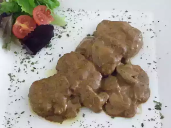 Receta Solomillo en salsa al pedro ximénez
