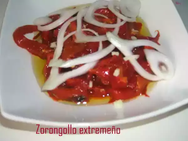 Receta Zorongollo extremeño