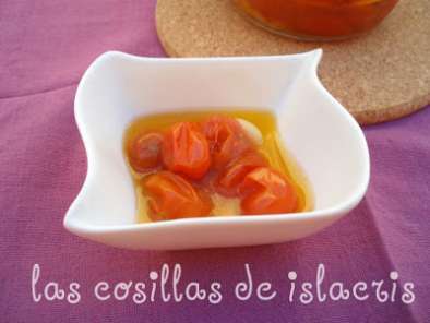 Receta Tomates cherry confitados