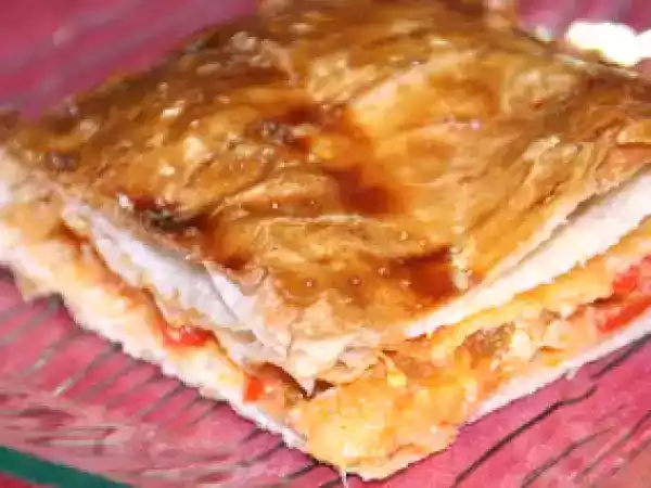 Receta Empanada de pisto superfácil