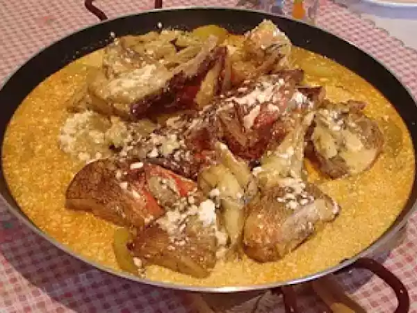 Receta Caldero de pescado