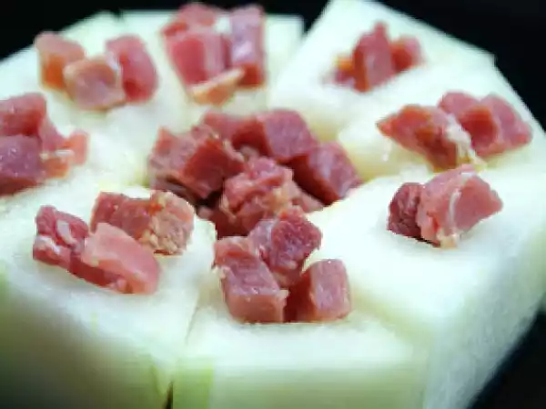 Receta Melón con jamón