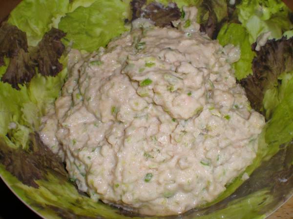 Tortitas de gambas - Preparación paso 3