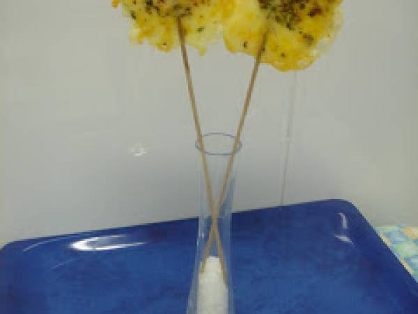 Piruletas de queso - Preparación paso 2