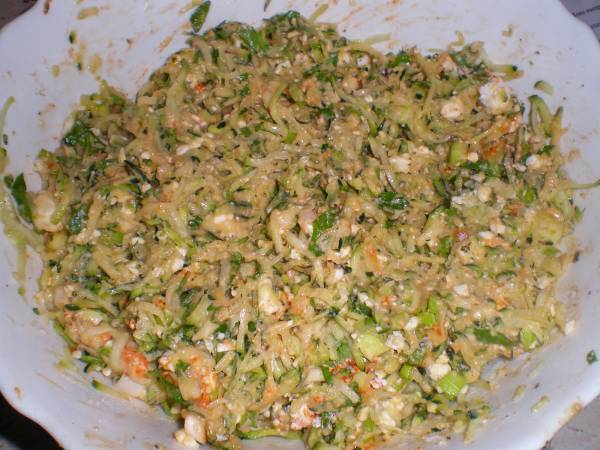 Fritos de calabacin - Preparación paso 2