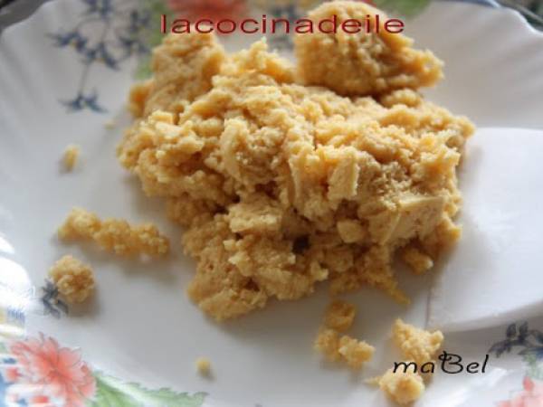 Mostachon con nuez - Preparación paso 5