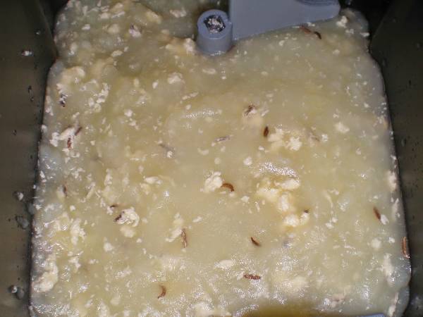 Pan ruso de patatas - Preparación paso 2