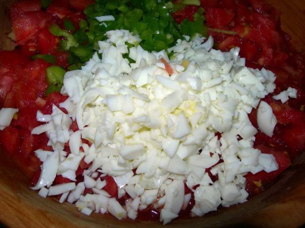 Pipirrana de Jaén muy fácil paso a paso - Preparación paso 7