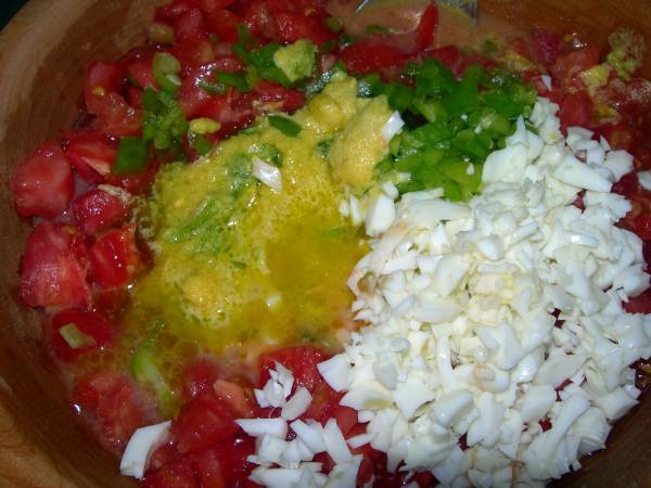 Pipirrana de Jaén muy fácil paso a paso - Preparación paso 14