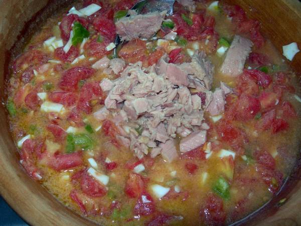 Pipirrana de Jaén muy fácil paso a paso - Preparación paso 16