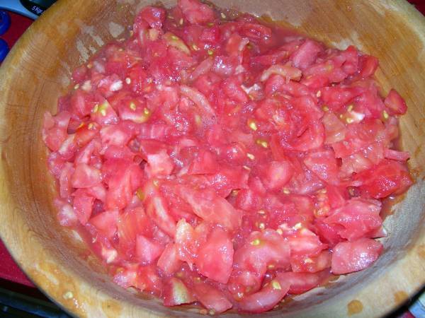 Pipirrana de Jaén muy fácil paso a paso - Preparación paso 2