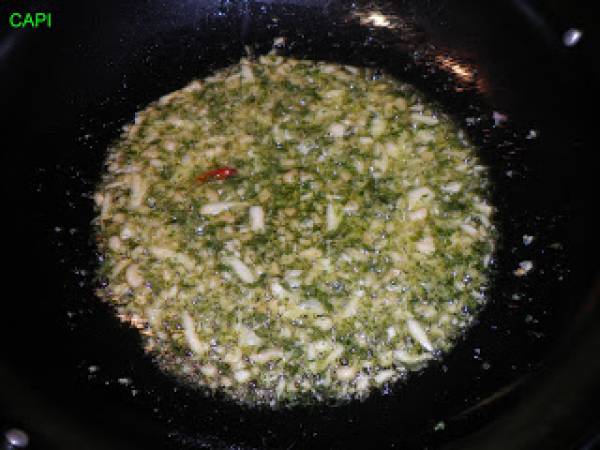 ARRÒS ALLIPEBRAT DE RAYA. - Preparación paso 2