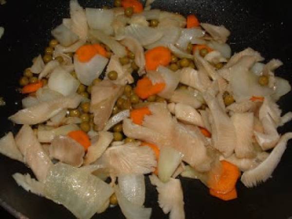 CERDO PICANTE CON ARROZ - Preparación paso 4