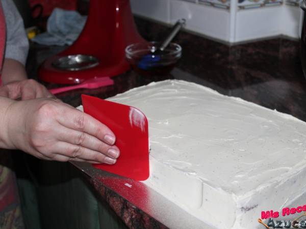 Tarta Piano - Preparación paso 4