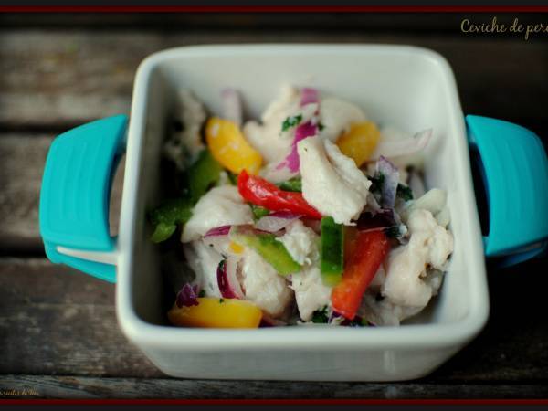 Ceviche de perca - Preparación paso 3