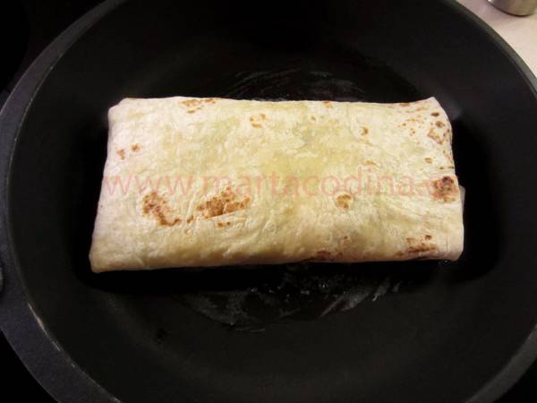 Dürüm de ternera - Preparación paso 6