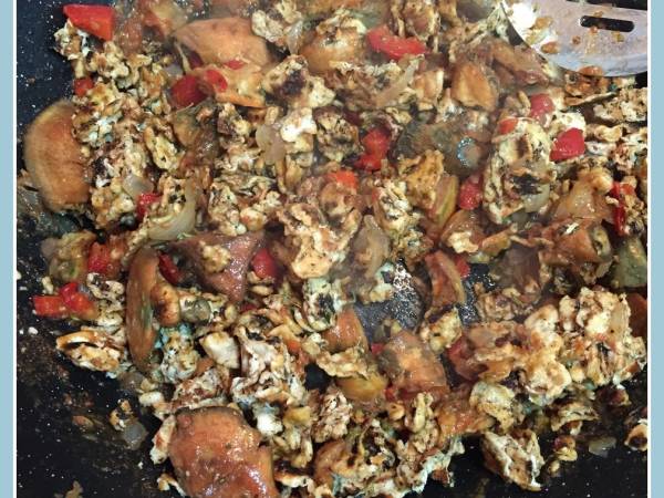 Gazpacho manchego con rovellones - Preparación paso 2