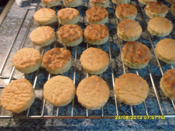Pastelitos de arandanos - Preparación paso 1