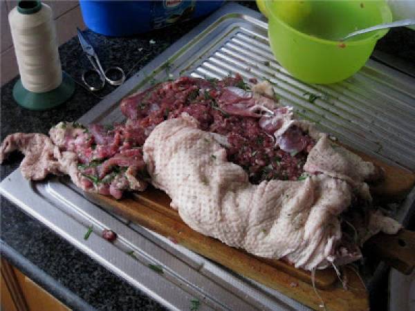 La porchetta - Preparación paso 2