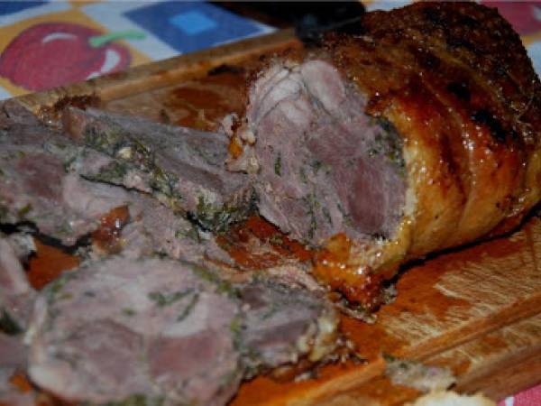 La porchetta - Preparación paso 4