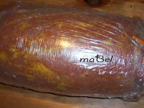 Pechuga de pavo rellena - Preparación paso 6