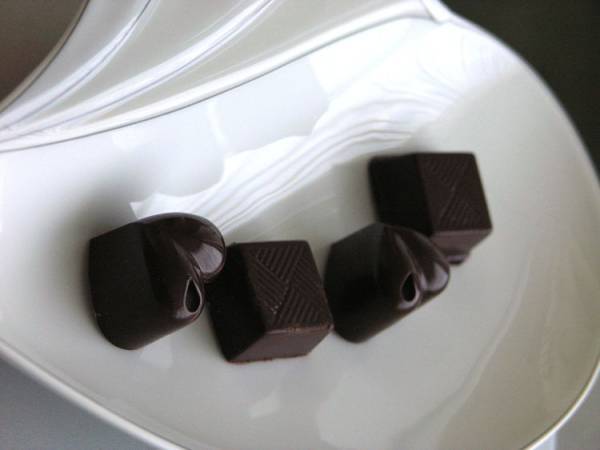 Bombons farcits de neules - Preparación paso 1