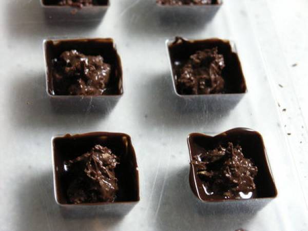 Bombons farcits de neules - Preparación paso 3