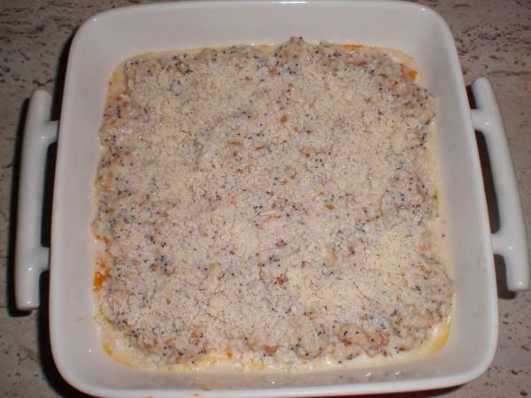 Graten de calabaza y parmesano - Preparación paso 6