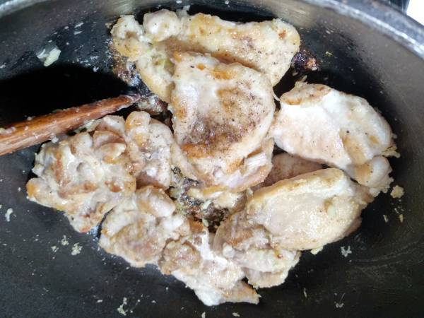 Pollo al cardamomo - Preparación paso 2