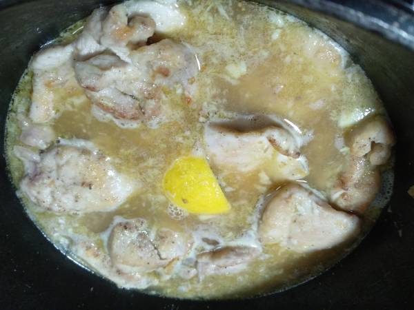Pollo al cardamomo - Preparación paso 3